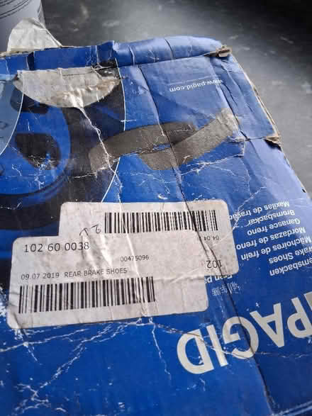Photo of free Brake Shoes for Honda Jazz (Deckham NE9) #3