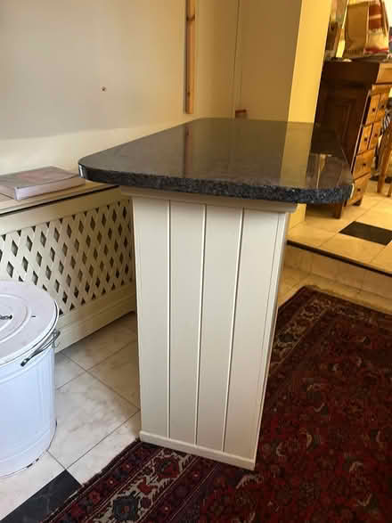 Photo of free Granite/quartz kitchen island (HR9 7RD) #1