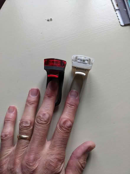 Photo of free LED cycle lights (Fareham PO16) #1