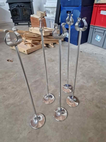 Photo of free 5 x menu holders (Malvern Link WR14) #1