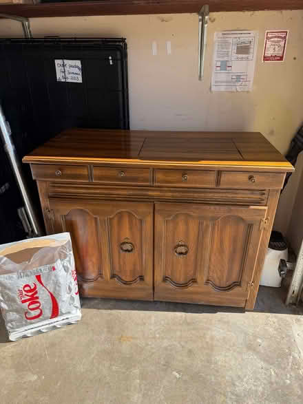 Photo of free Sewing machine built into cabinet (Madison (north side)) #4