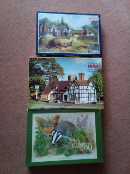 Photo of free 3 jigsaw puzzles. All complete (Coventry CV2) #1