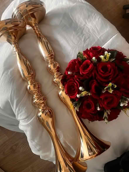 Photo of free Flower stand and (one) flower (Clarehall) #1