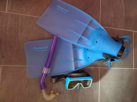 Photo of free Snorkelling gear – mask, snorkel & fins (Clerwood EH12) #1