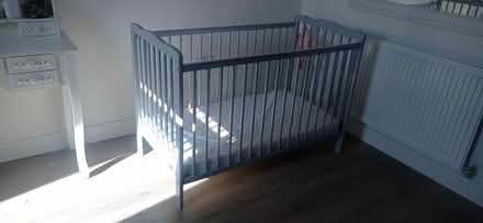 Photo of free Grey cot (Peacehaven) #1