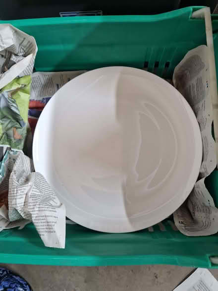 Photo of free 6 white dinner plates (Malvern Link WR14) #1