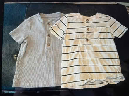 Photo of free New boys 9 to 12 months tshirts (Thringstone LE67) #1