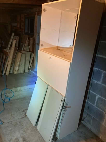 Photo of free Wall unit w/ lighted cabinet (Winsted) #1