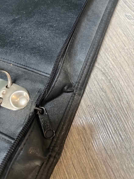 Photo of free Black Zippered Conference Folder. Good condition. (Southsea PO4) #3