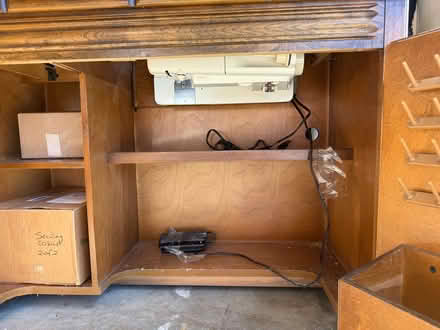 Photo of free Sewing machine built into cabinet (Madison (north side)) #3