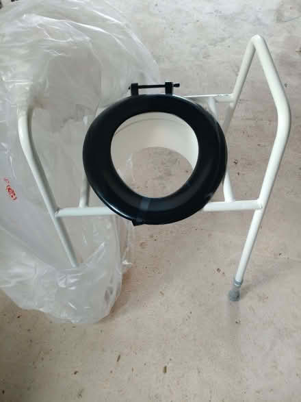 Photo of free Commode with metal frame. (Little Thornton FY5) #1