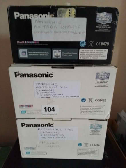 Photo of free landline phones (Booker HP12) #1