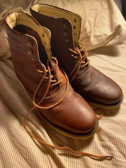 Photo of free Gents leather size 10 boots (CT11) #1