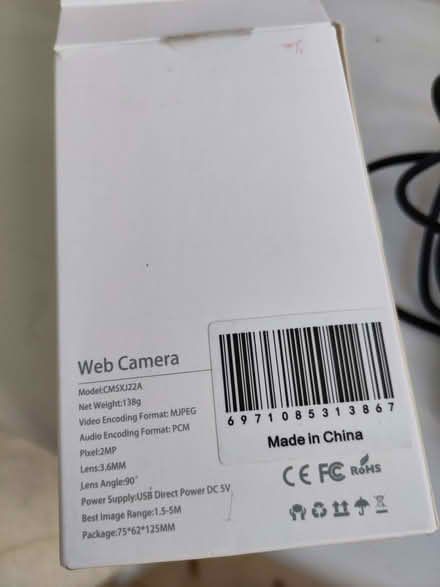 Photo of free Web camera - usb lead disconnected from camera (Henleaze Ward BS9) #3