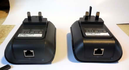 Photo of free 2 x Belkin Gigabit Powerline adaptors, single Ethernet ports (Stroud GL5) #4