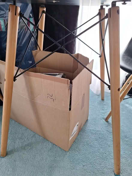 Photo of free Dinner table and two chairs (The Camp AL1) #1