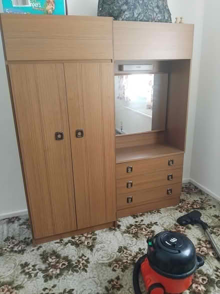 Photo of free seperate wardrobe and dressing unit (Wythenshawe M22) #1