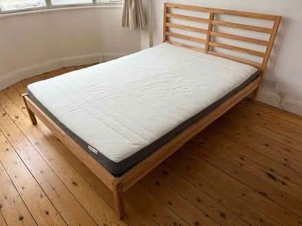 Photo of free Ikea double bed (North Hinksey OX2) #1