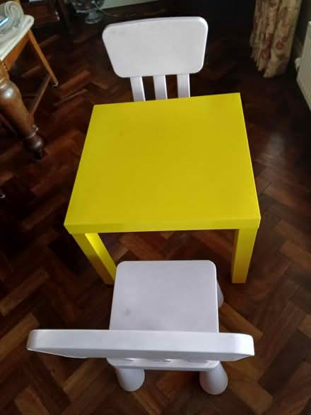 Photo of free Play table 55xm square,45cm high (Malahide) #1