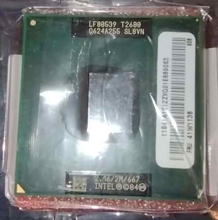 Photo of free 3 Intel CPUs: T4500 SLGZC, T2390 SLA4H, T2600 SL8VN (Highfields ST17) #2