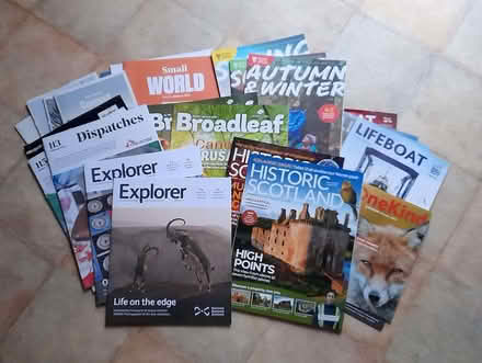 Photo of free Charity magazines (Roseburn EH12) #1