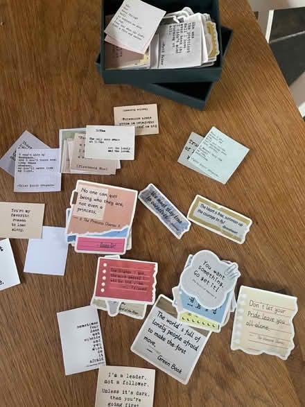 Photo of free Inspirational quote stickers (Sherwood NG5) #1