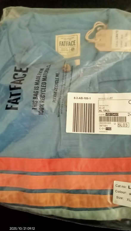 Photo of free FatFace XL Polo Shirt (Farnley LS12) #1