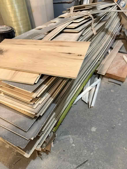 Photo of free LVP flooring planks (Sedgewood Rd off Whitfield) #2