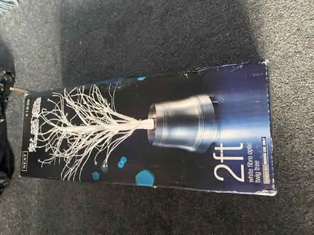 Photo of free Next 2ft white fibre optic twig tree (Kimberley NG16) #3