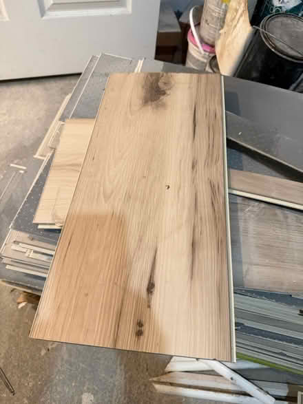 Photo of free LVP flooring planks (Sedgewood Rd off Whitfield) #1
