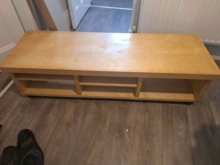 Photo of free Wooden TV Stand (Farnley LS12) #2