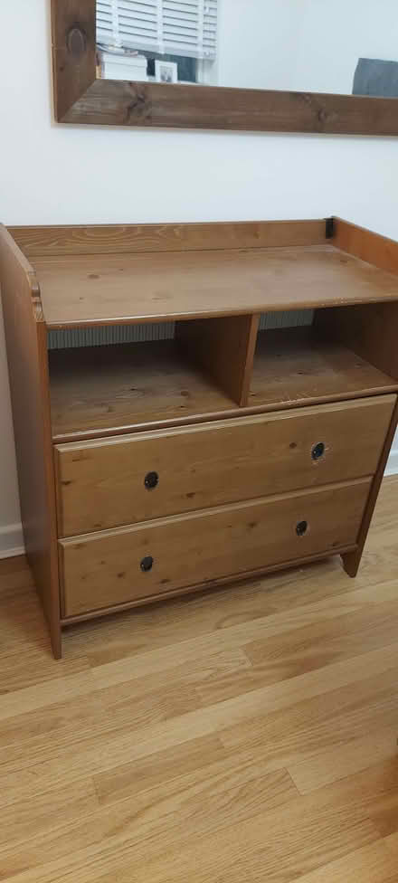 Photo of free Wooden ikea chest of drawers (Arborfield RG2) #1