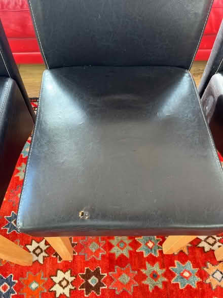 Photo of free 4 dining chairs (CM3 East Hanningfield.) #4