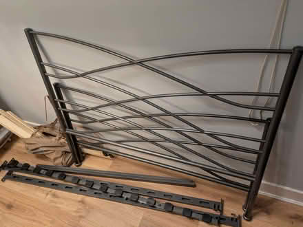 Photo of free Metal double bed frame (Langside G41) #1