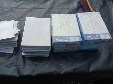 Photo of free White wall tiles (Westhall IP19) #2