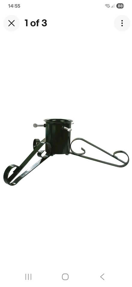 Photo of Christmas tree stand (Malvern WR14 2DF) #1
