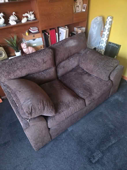 Photo of free x2 matching two seater sofas (dorset BH12) #1