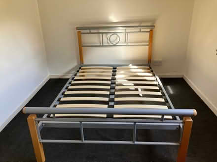 Photo of free Small Double bed 4FT with mattress (AB31) #3