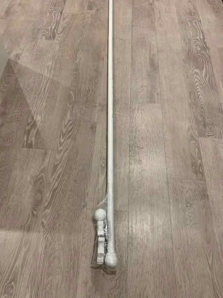 Photo of free 2m white curtain rail - new (Pirbright GU24) #1