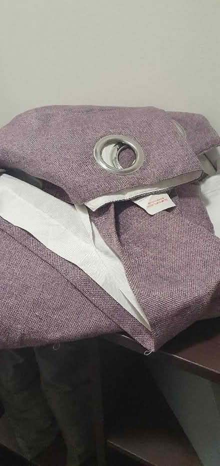 Photo of free Lilac curtains (Greenwich Peninsula SE10) #2