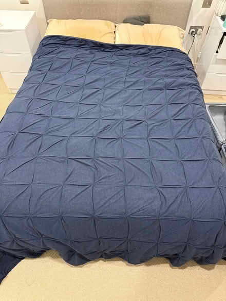 Photo of free Blue double size bed doona (Clerkenwell EC1M) #1