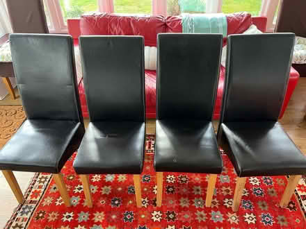 Photo of free 4 dining chairs (CM3 East Hanningfield.) #1
