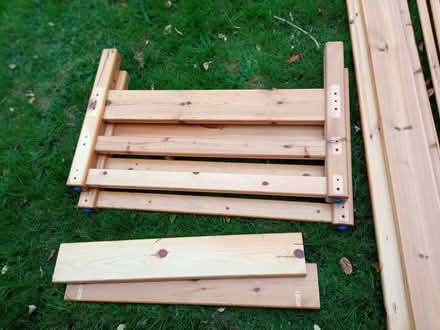 Photo of free High sleeper / loft bed with wardrobe and desk (Earley RG6) #2
