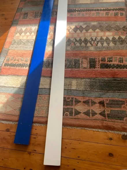 Photo of free 2 painted planks! (Queen's Park BN2) #1