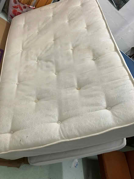 Photo of free Small Double bed 4FT with mattress (AB31) #2