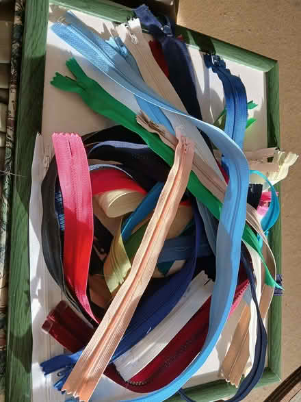 Photo of free Bagful of assorted zips (Minster Lovell OX29) #1