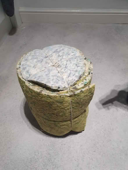 Photo of free Carpet underlay scraps/pouffe? (St George BS5) #1