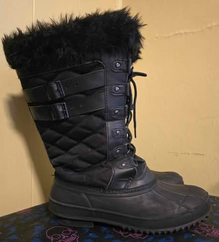 Photo of free Torrid size 10.5 Black Winter Boots (West 7th) #3