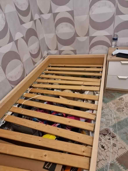 Photo of free Single bed frame and mattress (Stanmore HA7) #2