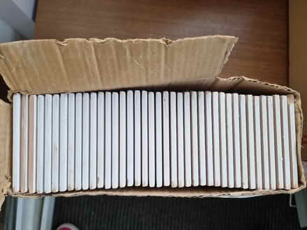 Photo of free Bevelled white tiles x39 (Hinton Waldrist SN7) #2